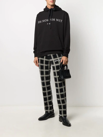 Ih Nom Uh Nit Logo Hooded Sweatshirt In Black