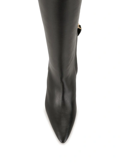 Shop Tom Ford Knee-length Heeled Boots In Black