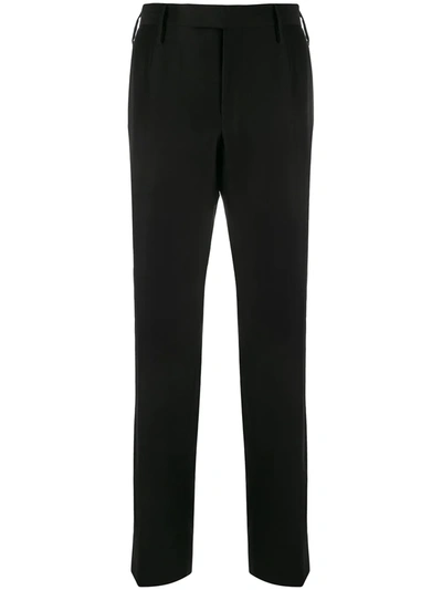 Pre-owned Gianfranco Ferre 1990s Straight-leg Trousers In Black