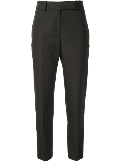 Shop Haider Ackermann High Rise Slim Fit Trousers In Black