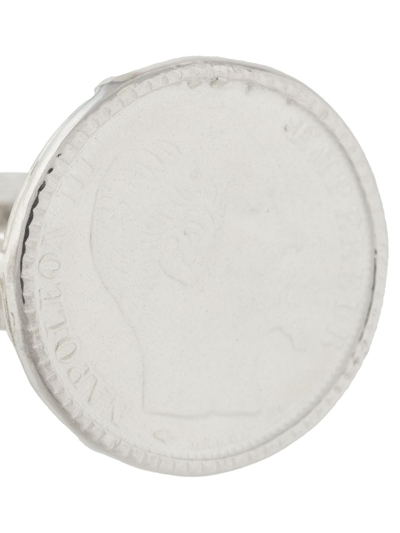 Wouters & Hendrix Coin-detail Ring In Silver