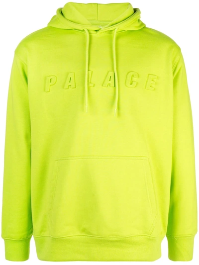 Shop Palace P-a-l 3d Logo Hoodie In Green