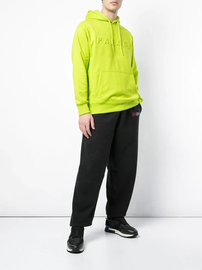Palace Logo Hoodie In Green