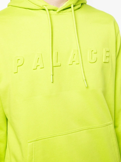 Palace Logo Hoodie In Green