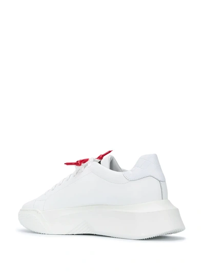 Giuliano Galiano Nemesis Lace-up Sneakers In White