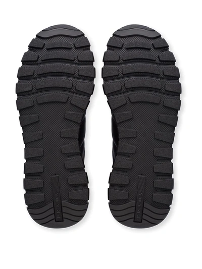 Shop Prada Low-top Sneakers In Black