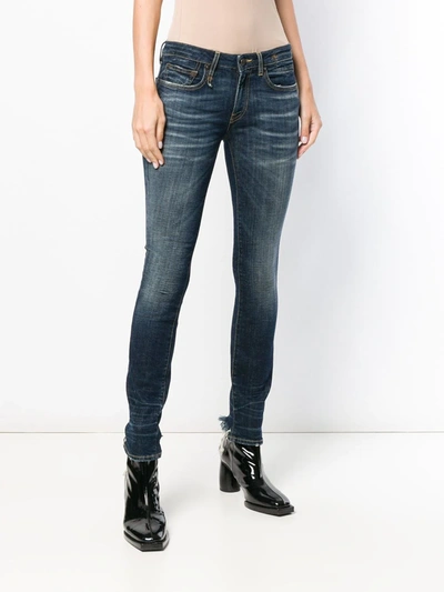 Shop R13 Classic Skinny Jeans In Blue