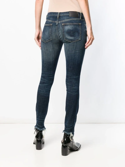 Shop R13 Classic Skinny Jeans In Blue