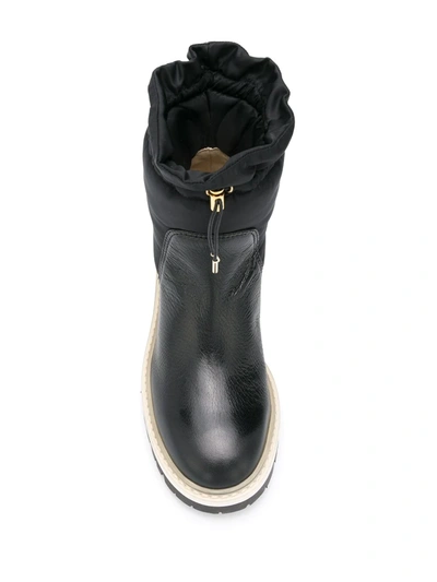 Shop Jimmy Choo Bao Ankle Boots In Black