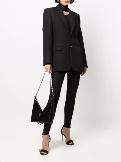 Shop Givenchy Sheer 4g Tights In Black