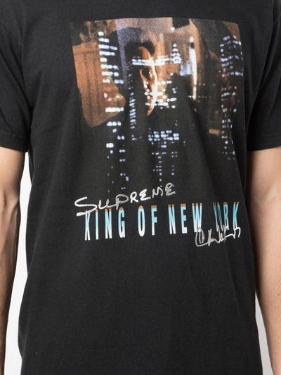 Shop Supreme King Of New York T-shirt In Black