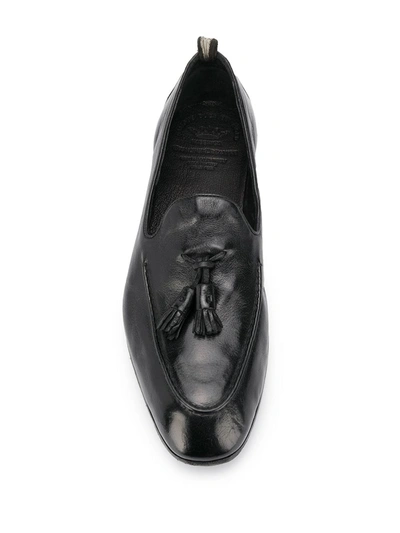 Shop Officine Creative Lemierre Tassel Loafers In Black