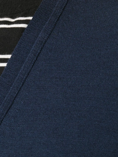 John Smedley Petworth Merino Wool Cardigan In Blue