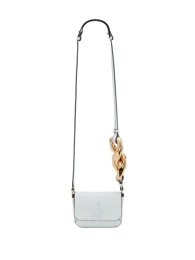 Shop Jw Anderson Nano Chain Anchor Bag In White