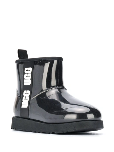 Shop Ugg Classic Clear Mini Boots In Black