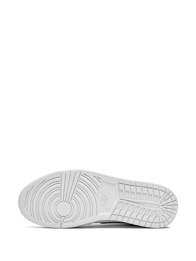 Jordan Air  1 Mid Iridescent Outline In White