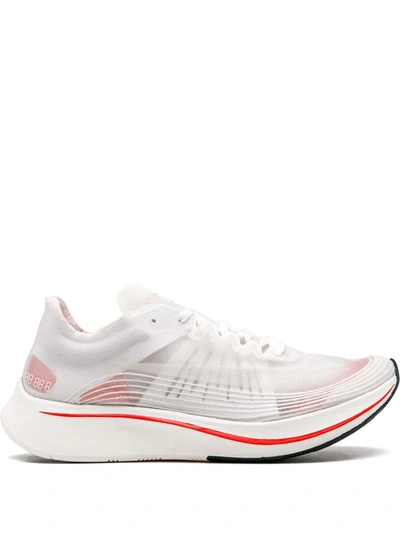 Shop Nike Lab Zoom Fly Sp Sneakers In White