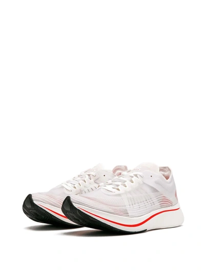 Shop Nike Lab Zoom Fly Sp Sneakers In White