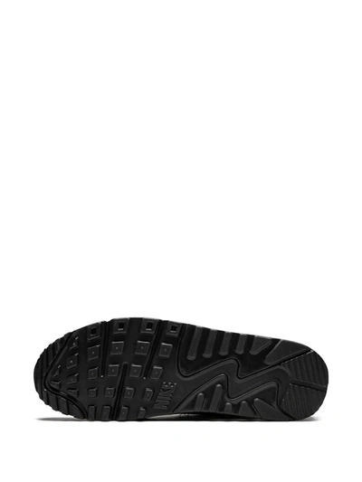 Nike Air Max 90 "triple Black" Sneakers In Black