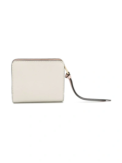 Shop Marc Jacobs The Mini Compact Wallet In Neutrals