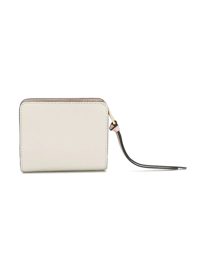 Marc Jacobs The Snapshot Mini Compact Wallet In Neutrals