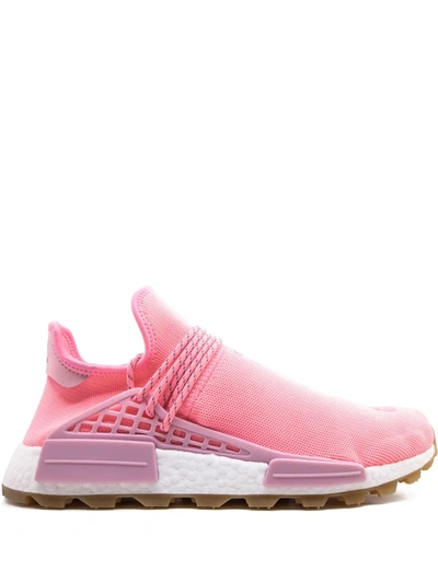 Shop Adidas Originals X Pharrell Williams Hu Nmd Prd "hyper Pop" Sneakers In Pink