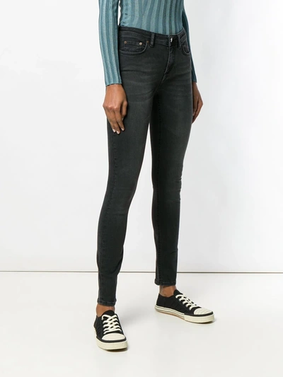Shop Acne Studios Climb Stretch Fit Jeans In Black