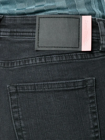Shop Acne Studios Climb Stretch Fit Jeans In Black