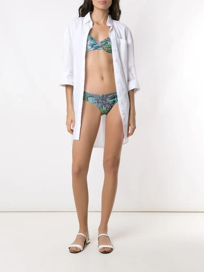Lygia & Nanny Vitoria Printed Bikini Set In Green