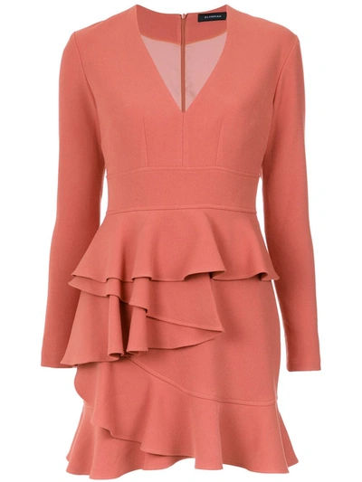 Shop Olympiah Andes Ruffled Dress In Pink