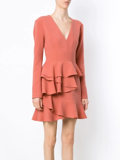 Shop Olympiah Andes Ruffled Dress In Pink