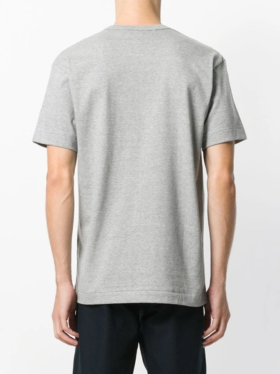 Shop Comme Des Garçons Play Play T-shirt In Grey