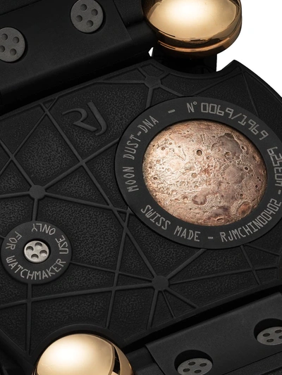 Shop Romain Jerome Moon Invader 49mm In Rg