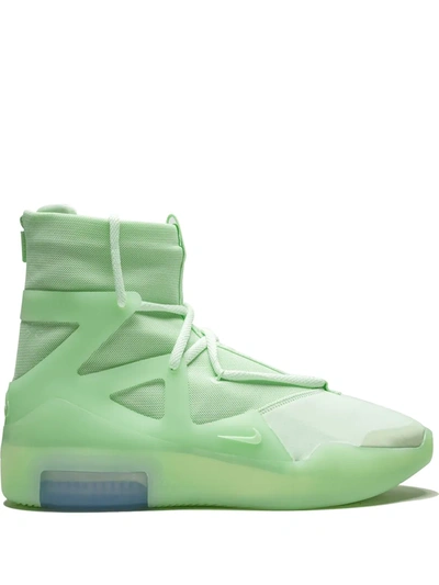 Shop Nike Air Fear Of God 1 "frosted Spruce" Sneakers In Green