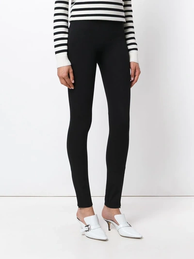 Shop Helmut Lang Pant Style Leggings In Black