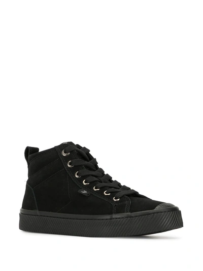 Shop Cariuma Oca High-top Suede Sneakers In Black