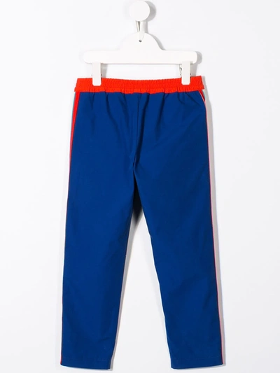 Shop Gucci Tracksuit Trousers In Blue