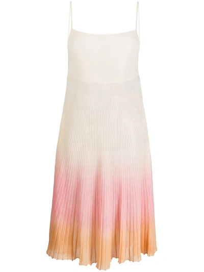 Shop Jacquemus La Robe Helado Knitted Dress In Neutrals
