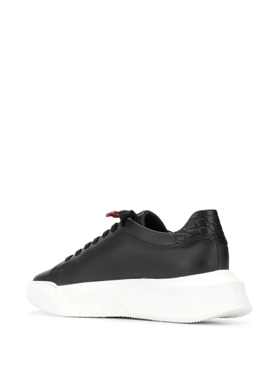 Giuliano Galiano Logo-print Low-top Sneakers In Black