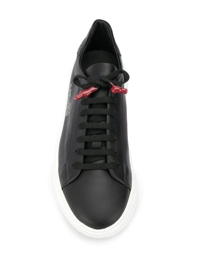 Giuliano Galiano Logo-print Low-top Sneakers In Black