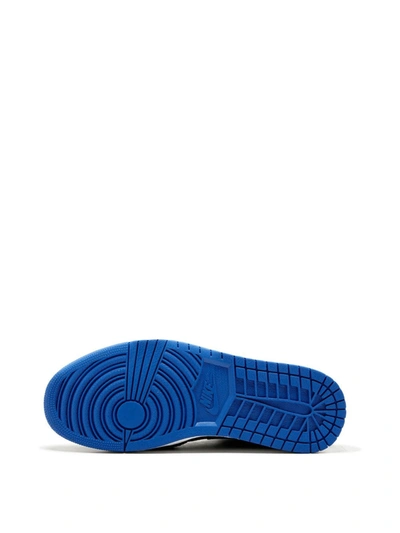 Shop Jordan Air  1 Retro Hi Flyknit "royal" Sneakers In Blue