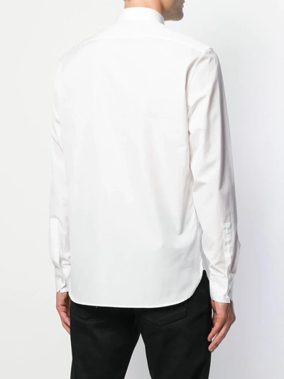 Shop Saint Laurent Tailored Formal Shirt In White