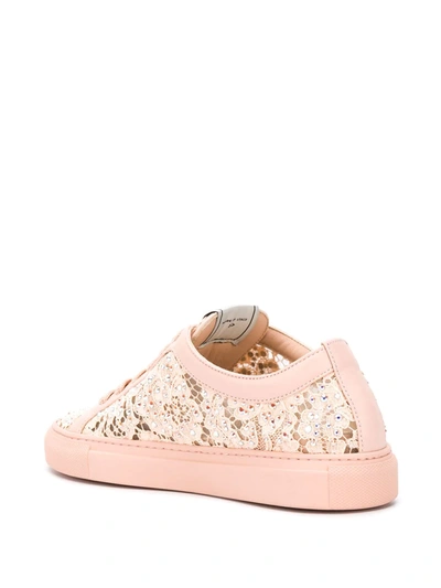Shop Le Silla Daisy Sneakers In Pink