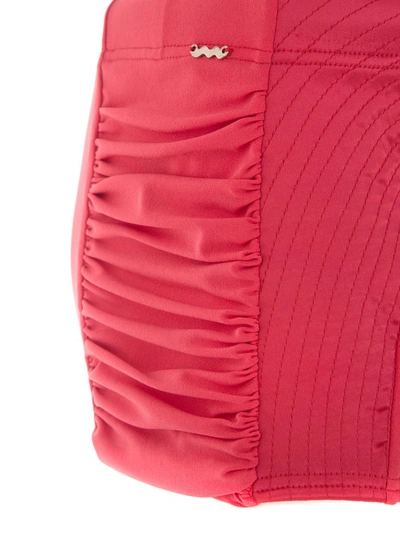 Amir Slama Panelled Trunks In Pink