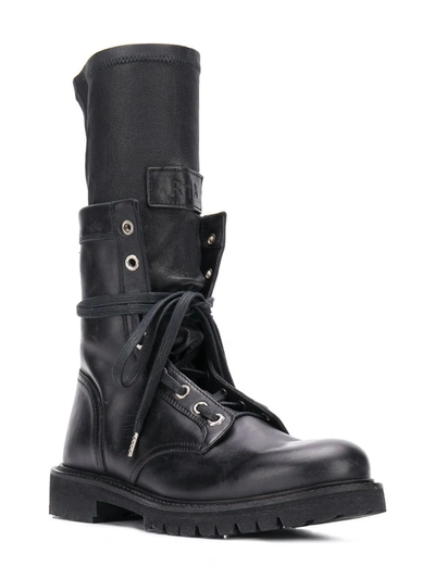 Shop Rta Sock Style Boots In Black