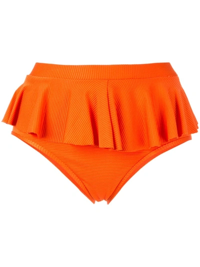 DUSKII CANCUN BIKINI BOTTOMS - 橘色