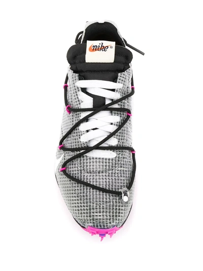 Shop Off-white X Nike Vapor Street Low-top Sneakers In Grey
