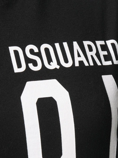 Shop Dsquared2 Icon Logo T-shirt In Black