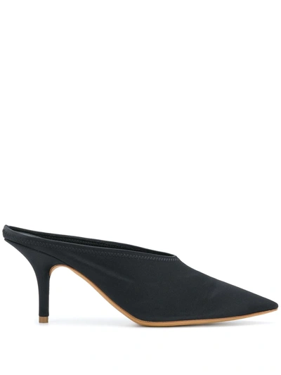 Shop Yeezy Pointed Toe Pumps In Black