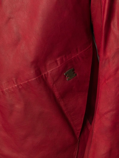 Shop Isaac Sellam Experience Zipped-up Jacket In Red